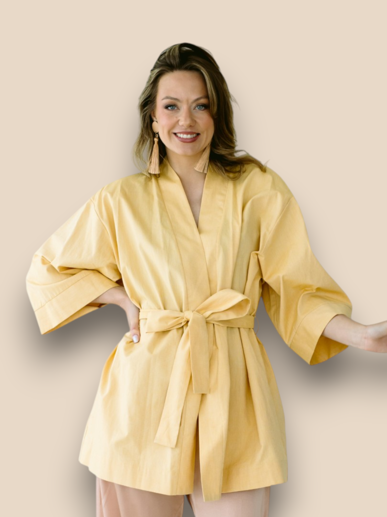 Helekollane minikimono - Image 3