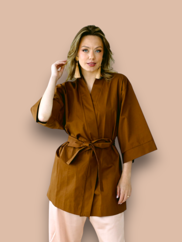 Karamellipruun minikimono