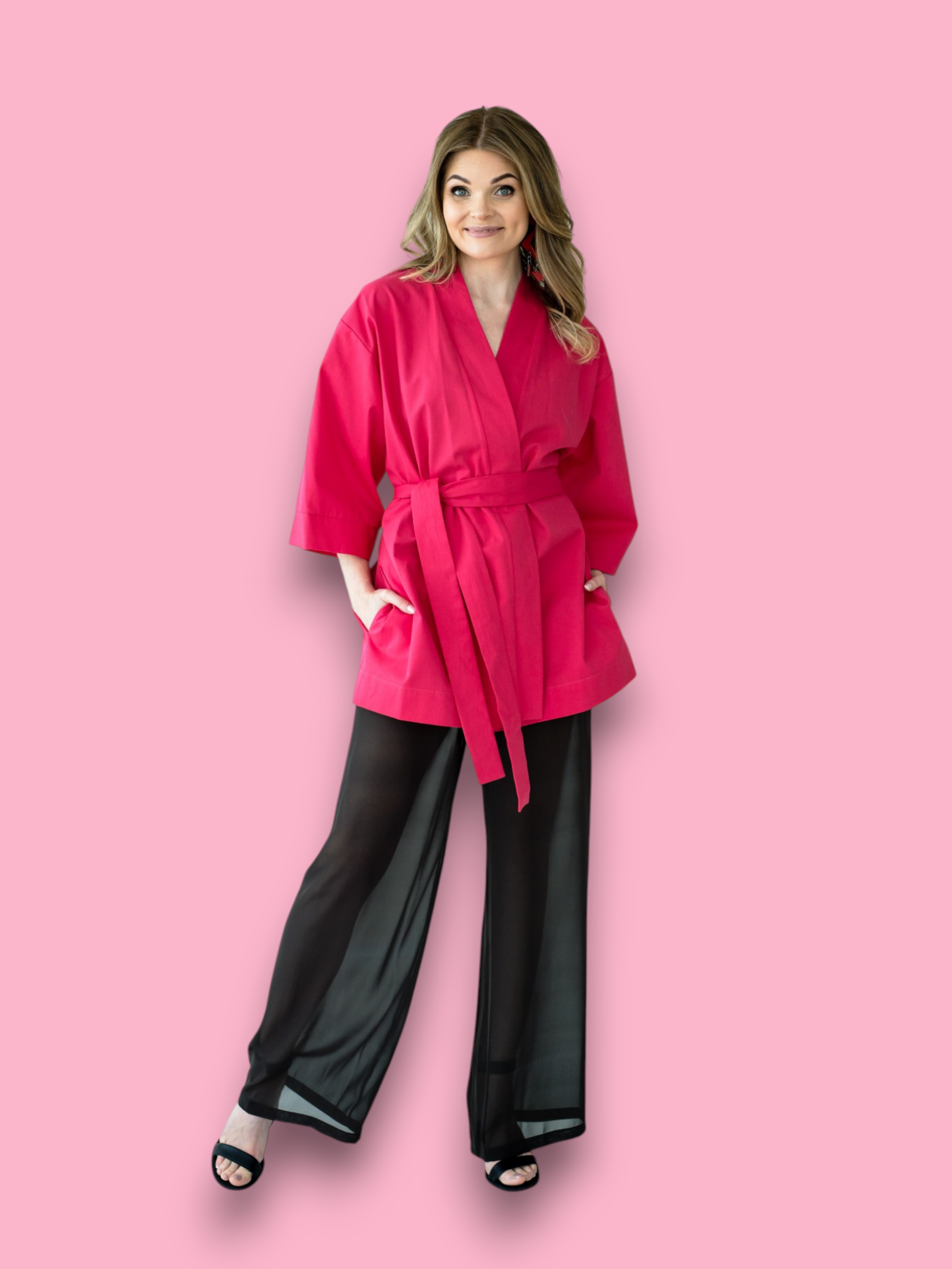 Fuksiaroosa minikimono - Image 2